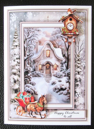 Dreamy Christmas House 3 - Mini Kit by Davina Rundle
