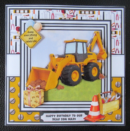 CONSTRUCTION TIME 7x7, 6x6, 5x7 by Davina Rundle
