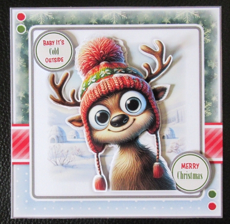 Quirky Reindeer Mini Kit by Davina Rundle