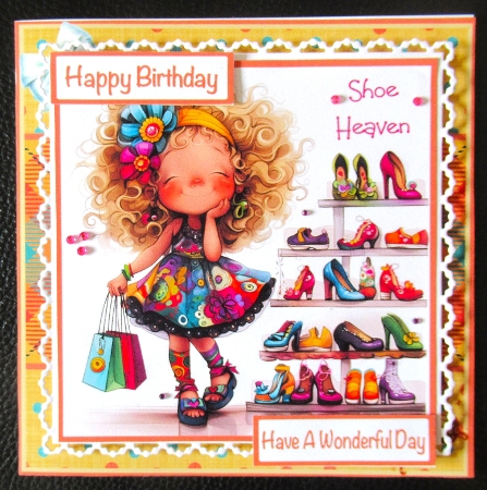 Did You Say Shoe Sale? Mini Kit 7x7 by Davina Rundle