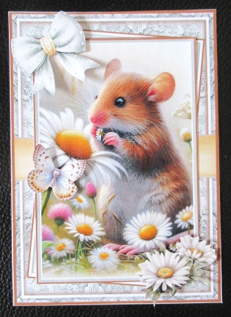 cup1388572_58488 - Daisy Field Mouse Mini Kit With Set Of 3 Toppers