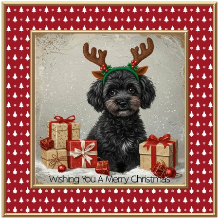 Festive Pups  by Davina Rundle