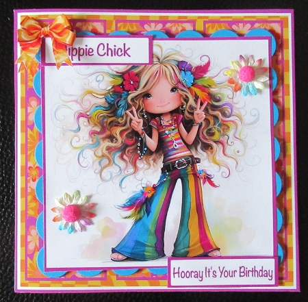 Hippie Chick Mini Kit 7x7 by Davina Rundle