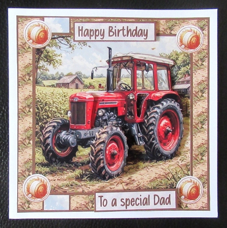 Vintage tractor by Davina Rundle