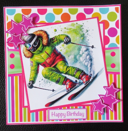 Winter Sports #1 Mini Kit 7x7 by Davina Rundle