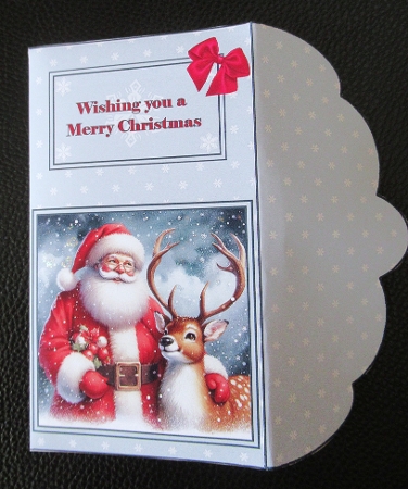 Santa & reindeer money wallet Featured Gallery Photo