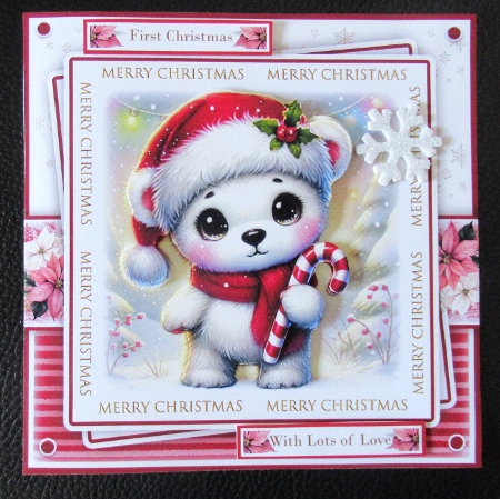 Christmas Polar Bear Mini Kit by Davina Rundle