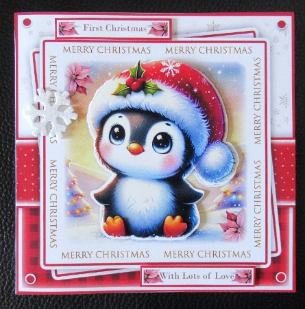 Christmas Penguin Mini Kit by Davina Rundle