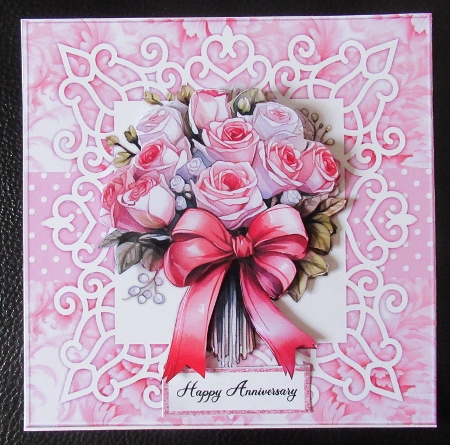 Romantic Roses Bouquet Mini Kit by Davina Rundle