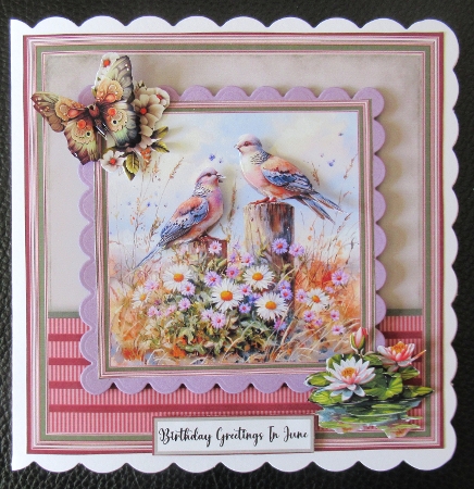 Peaceful Garden - 6x6 Mini Kit by Davina Rundle