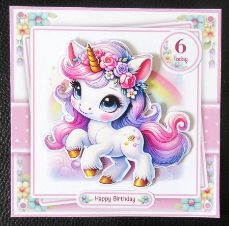 Unicorn Mini Kit With Ages 3 to 7 Yrs by Davina Rundle