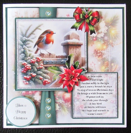 A Little Robin Red and Bright by Davina Rundle