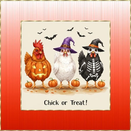 Chick or Treat by Davina Rundle