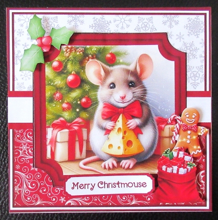 CHEESY CHRISTMAS 6X6 by Davina Rundle