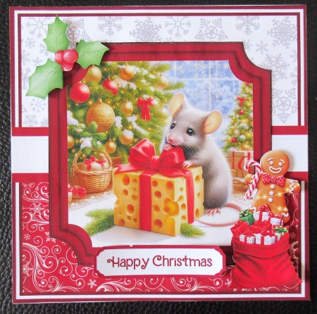 CHEESY CHRISTMAS 6X6 by Davina Rundle