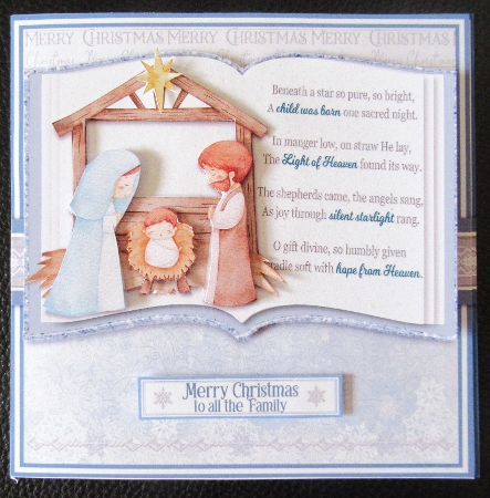 THE NATIVITY STORY 6x6 by Davina Rundle