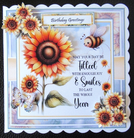Sunflower Joy Mini Kit by Davina Rundle