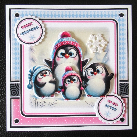 Quirky Penguins Mini Kit by Davina Rundle