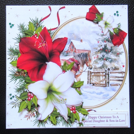 7x7 Christmas on the farm choice of four mini kit by Davina Rundle