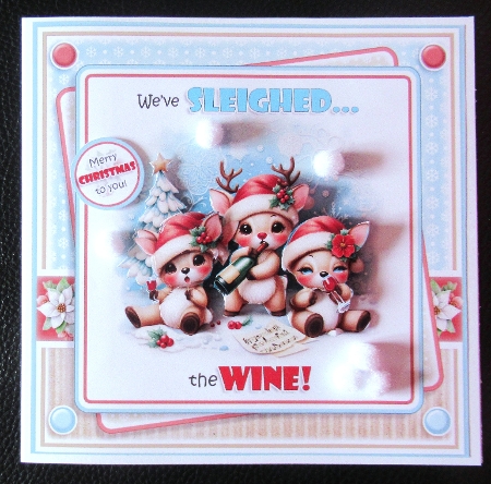 Weve Sleighed The Wine! by Davina Rundle