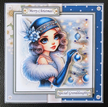 Art Deco Tree Decorating 2 by Davina Rundle