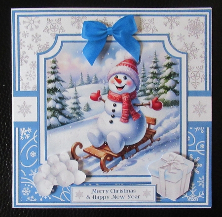 cup1396016_57683 - SNOW MUCH FUN - SNOWMAN 6x6 5x7