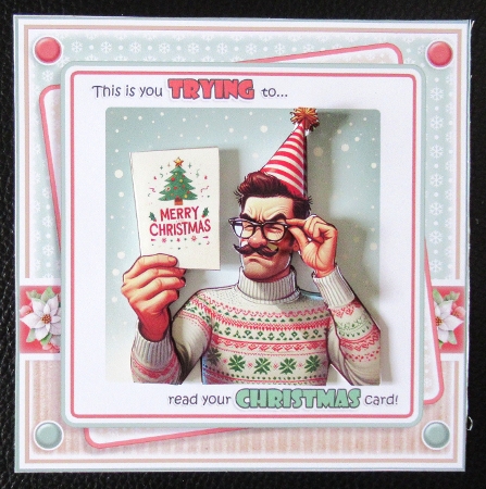6x6 Have An Eye-conic Christmas! by Davina Rundle