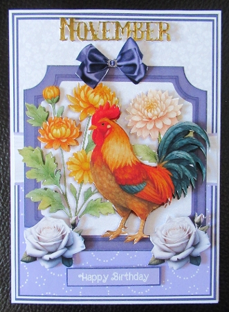 BIRTH MONTH FLOWERS & BIRDS SET 2 by Davina Rundle