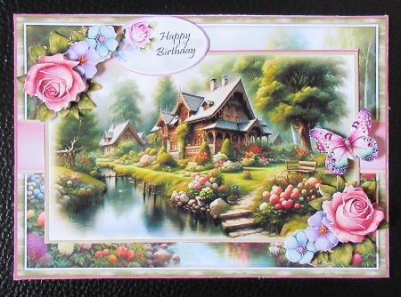 Cottage By The Stream Mini Kit by Davina Rundle