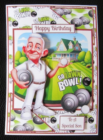Roll with the bowls 5x7 by Davina Rundle