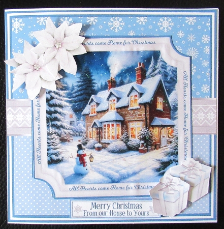 ALL HEARTS COME HOME 6x6 5x7 by Davina Rundle