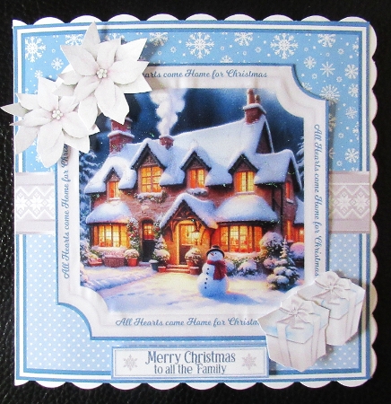 ALL HEARTS COME HOME 6x6 5x7 by Davina Rundle
