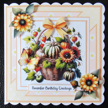 Autumnal Baskets by Davina Rundle