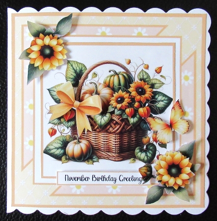 Autumnal Baskets by Davina Rundle