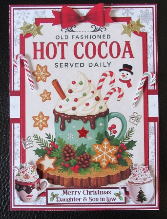 CHRISTMAS HOT CHOCOLATE  5x7 by Davina Rundle
