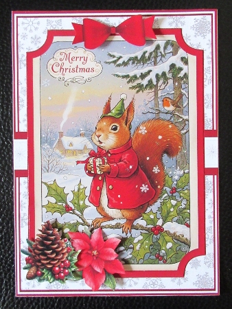 VINTAGE CHRISTMAS SCENES set 2  5x7 by Davina Rundle