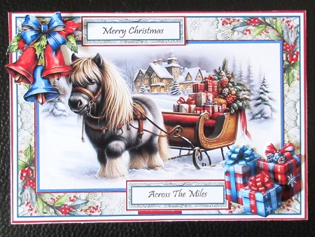 Jingle Bells Sleigh Mini Kit by Davina Rundle