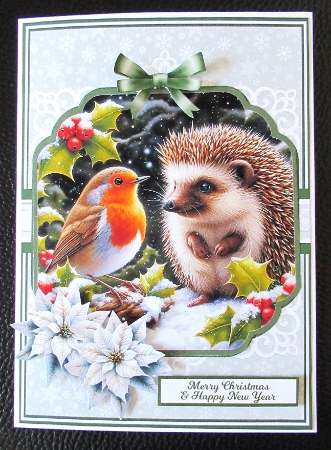 WINTER FRIENDS 6x6 5x7 by Davina Rundle