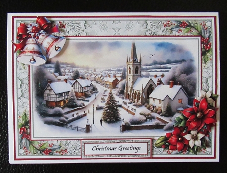 Winter Village Church Mini Kit by Davina Rundle