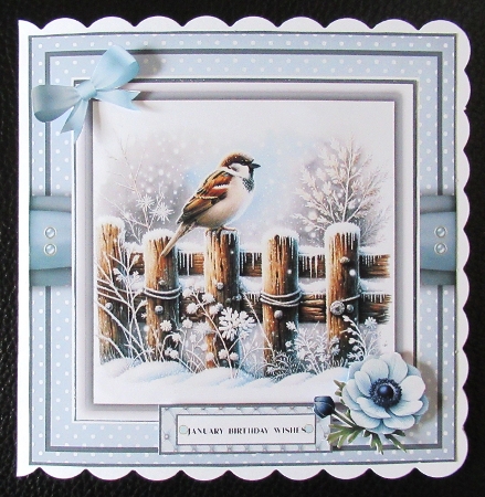 Winter Sparrows by Davina Rundle