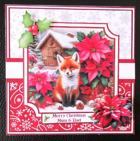 THE GARDEN VISITOR 6x6 5x7 by Davina Rundle
