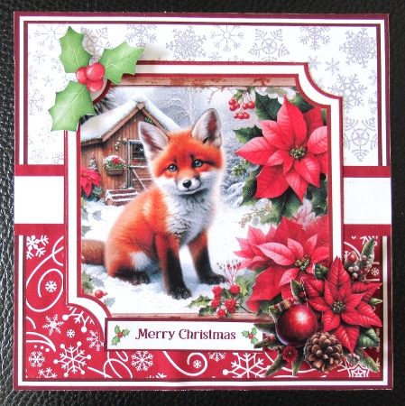 THE GARDEN VISITOR 6x6 5x7 by Davina Rundle