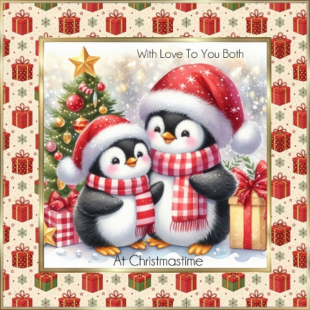 Festive Pengie  by Davina Rundle