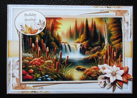 Autumn Waterfall Mini Kit  by Davina Rundle