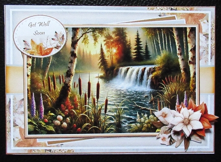 Autumn Waterfall Mini Kit  by Davina Rundle