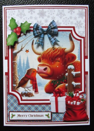 KISSES FROM ROBIN 6X6 5X7 by Davina Rundle
