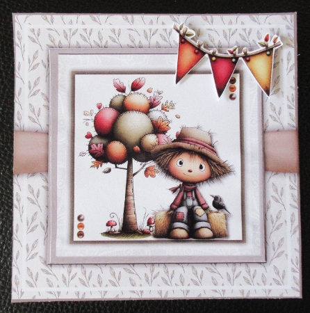 A Happy Little Scarecrow by Davina Rundle