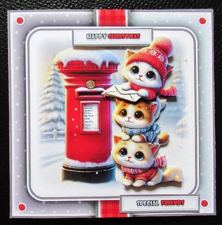Postbox Kittens Mini Kit by Davina Rundle