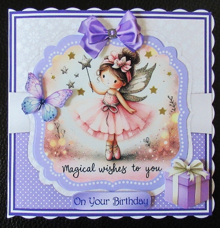 BIRTHDAY FAIRY 6x6 5x7 by Davina Rundle