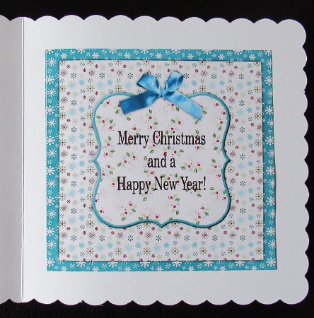 Snowflake Joy Insert by Davina Rundle